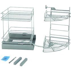 Systém pro rohovú skříňku