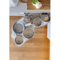 Systém LEMANS II, Arena Classic, šedá, pravá