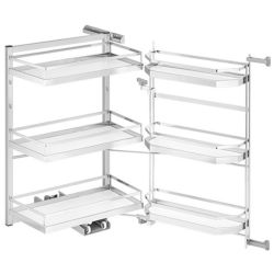 Tandem Side, Arena Style (na dveře), chrom/bíla