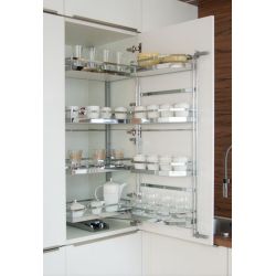 Tandem II., Arena Style, (vnitřní část), chrom/bíla