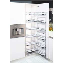 Samostatný koš Tandem II., Arena Style, chrom