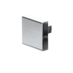 hranatý knopek Nalia XK08, lesklý chrom