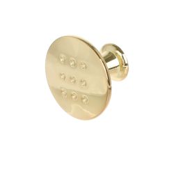 knopek Lezo RX XK10, zlatá lesklá