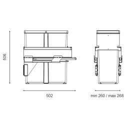 Sorter Linea 580 Plus, 1x42 L