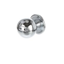 kulatý knopek Azoa XK12, průměr 20 mm, lesklý chrom