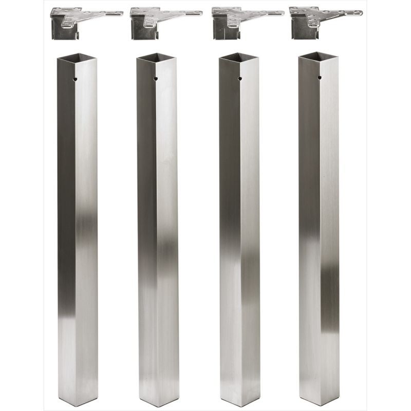 Stolní noha Afia, nerez