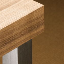 Stolní noha Afia, nerez