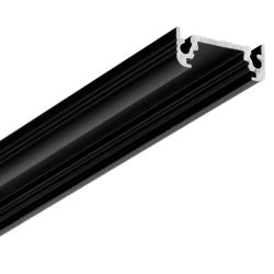Profil pro LED pásky, Surface, černý matný
