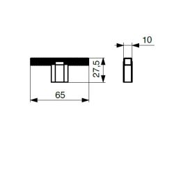 knopek Bane XH59, starozlatá