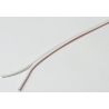 Dvojlinka, 2x0,5mm, 20AWG, bíločervená