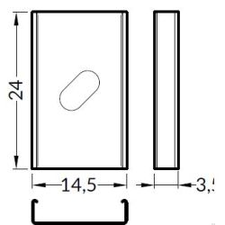 Držák pro LED lištu Surface