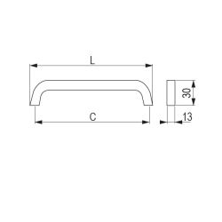 madlo Umberto, imitace nerez