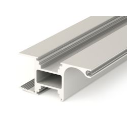 Profil pro LED pásky, Lucera, Stříbrný elox
