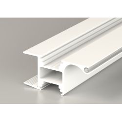 Profil pro LED pásky, Lucera, Bílý lakovaný