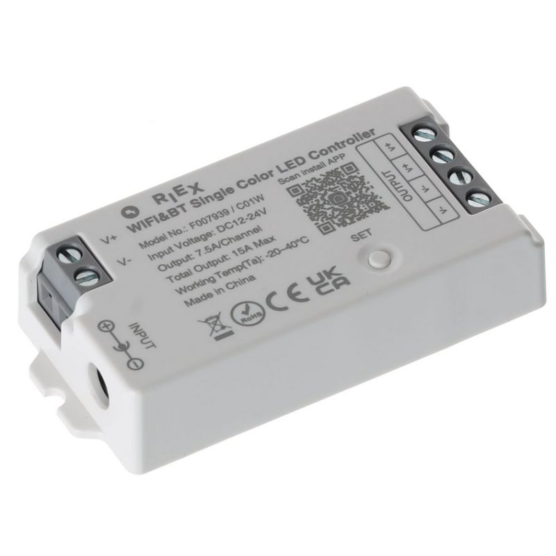 Wifi ovladač Tuya jednobarevný