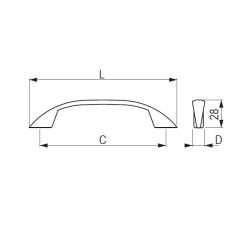 madlo Ruona, lesklý chrom