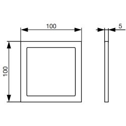 Bodové Led světlo - neutrálni bílá
