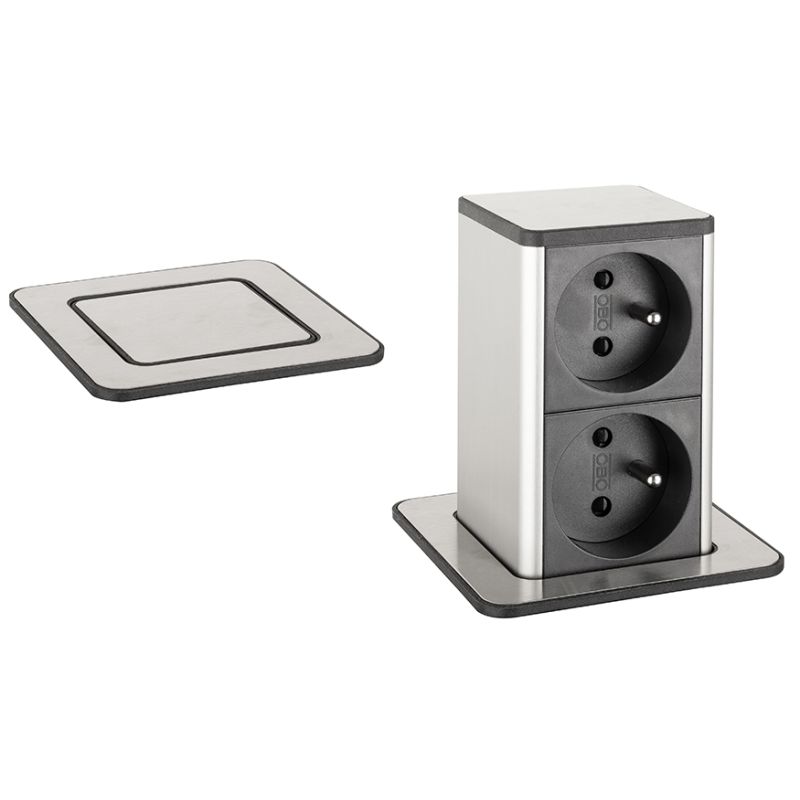 Elektrická zásuvka Strong PowerUp vysouvací, 2x 230V