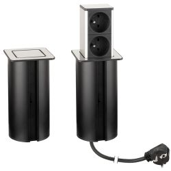 Elektrická zásuvka Strong PowerUp vysouvací, 2x 230V