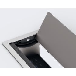 VersaFlap Dual 2.0, 3x 230 V, 2x RJ45, 1x USB A / C, 1x HDMI, 1x USB A Data