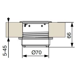 SFL Ring 1x 230 V, 1x USB A