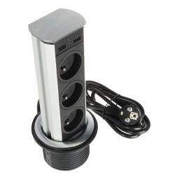 SFL Brick 3x 230 V, 2x USB A