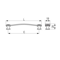 madlo Serena, starozlatá