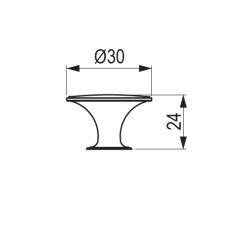 knopek Viaggio, washed stone