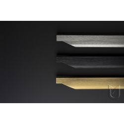 profilová úchytka Lori, tmavá zlatá broušená