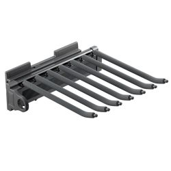 Výsuvný věšák na kalhoty WB-667B 350 mm, antracit