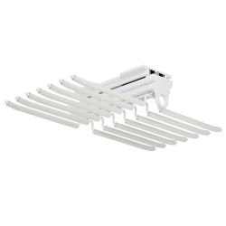 Výsuvný věšák na kalhoty horní WB 668B 350 mm, bílý