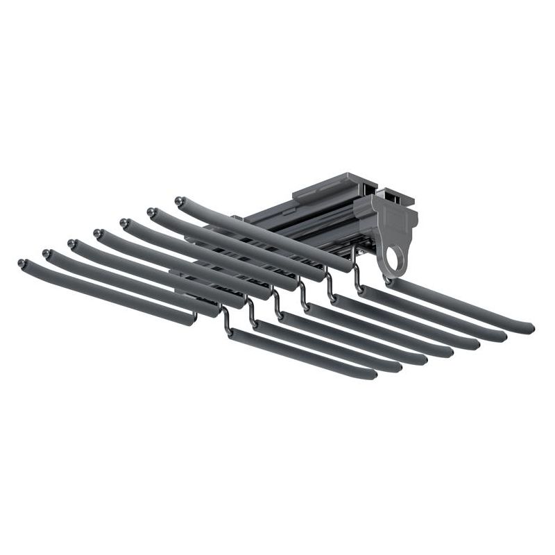 Výsuvný věšák na kalhoty horní WB 668B 350 mm, antracit