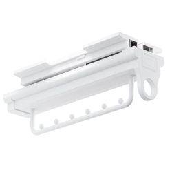 Výsuvný věšák na ramínka WB 669B 350mm, bílý