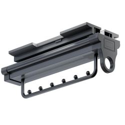 Výsuvný věšák na ramínka WB 669B 350mm, antracit