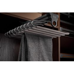 Výsuvný věšák na kalhoty, WB-670 350mm, bílý