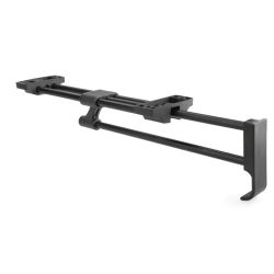 Výsuvný šatní věšák na ramínka, pevnější WM-141, černý