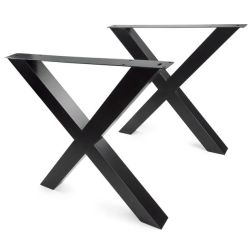 Stolní podnož DN-974, 80x80, černá matná