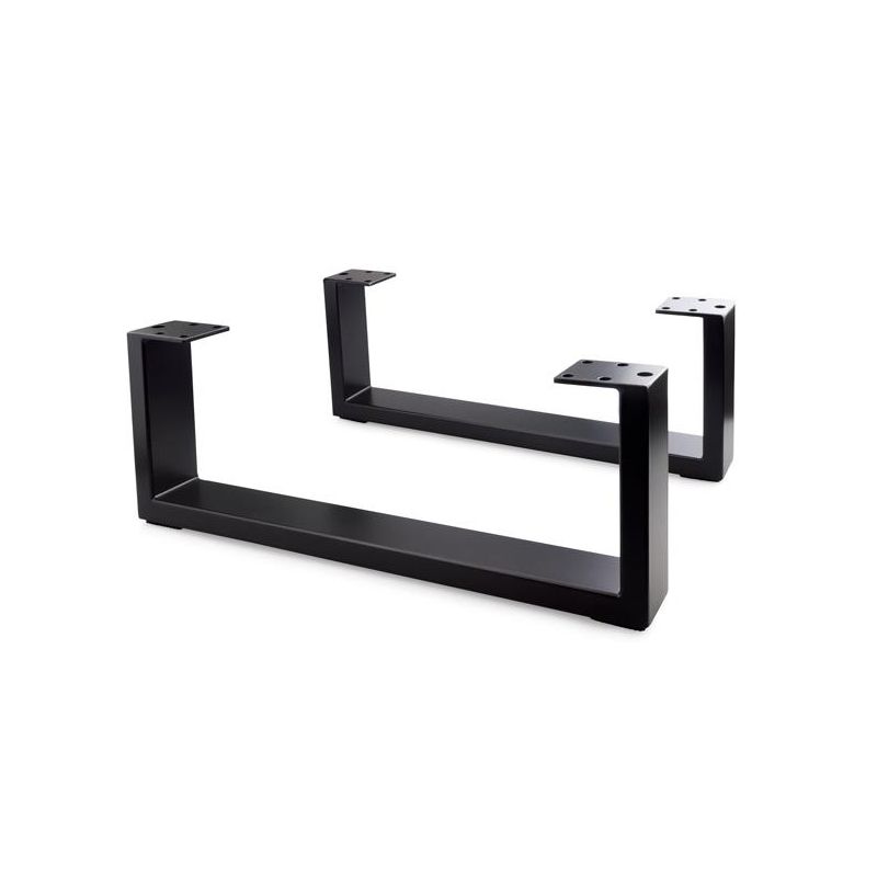 Nábytková noha DN-808, 40x15, černá matná