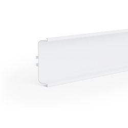 Gola vodorovný C profil – 3000 mm, bíla matná