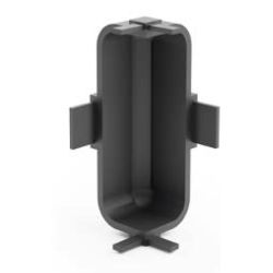 Vnitřní roh pro C profil ATM, biela matná