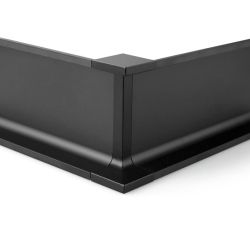 Vnější roh pro C profil ATM, černá matná