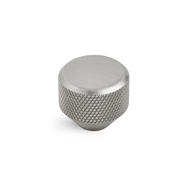 knopek Mesh S, broušený nikl