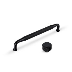 knopek Mesh S, černá matná