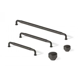 knopek Mesh S, černá matná