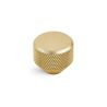 knopek Mesh S, zlatá broušená