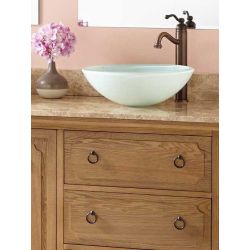 úchytka klepadlo Gildo, průměr 42 mm, tmavě hnědá