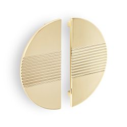 velké madlo ve tvaru půlměsíce Elara, gold lux