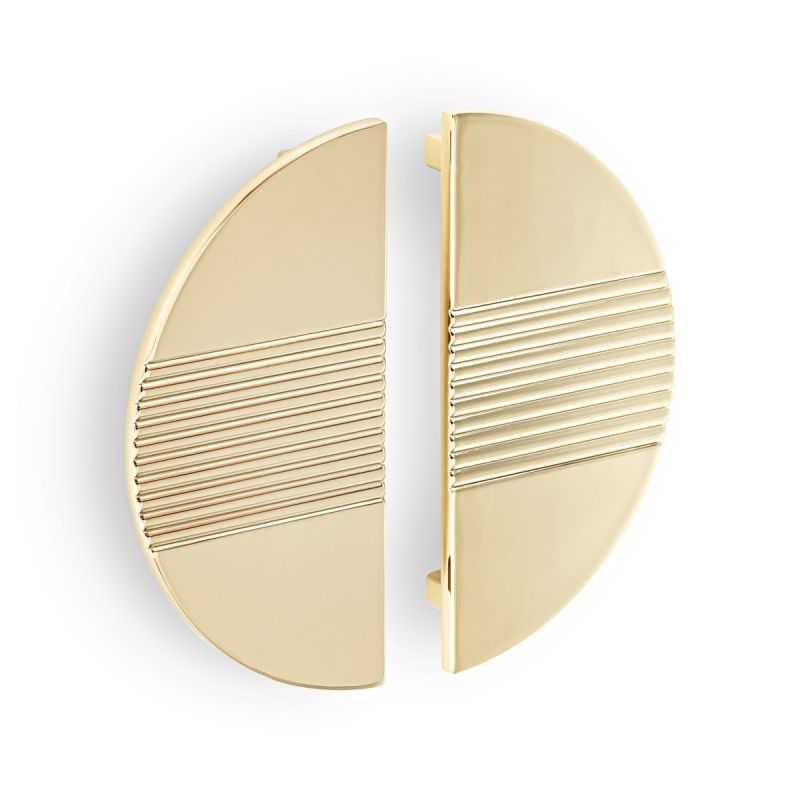 velké madlo ve tvaru půlměsíce Elara, gold lux