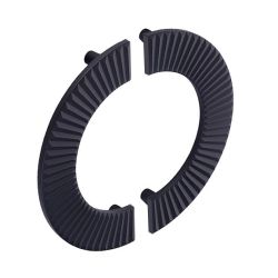 velké madlo ve tvaru půlkruhu Keneia, černá matná