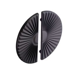 velké madlo ve tvaru půlměsíce Marly S, černá matná